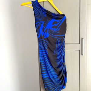One Shoulder MIDI Dress
